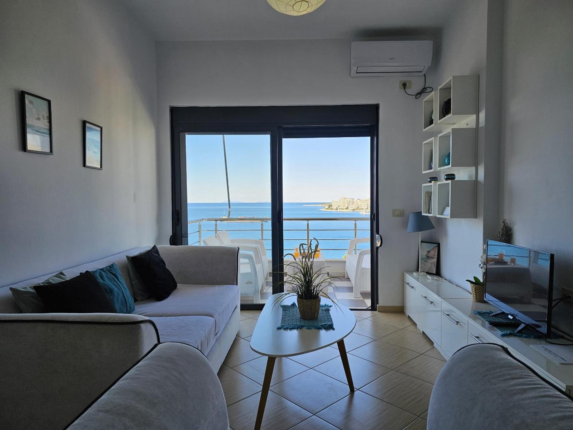 Sunset Tarraces Apartment Sarandë Exterior foto